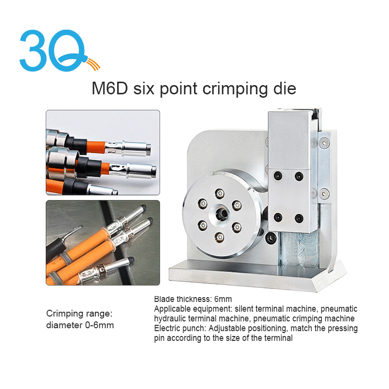 Troquel de prensado de terminales de cuatro puntos M4D